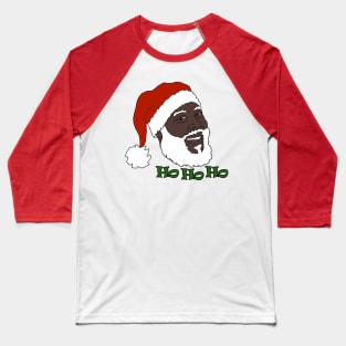 Black Santa - Ho Ho Ho Baseball T-Shirt